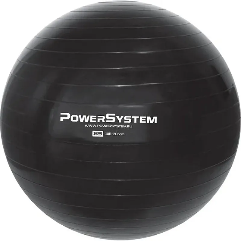 Мяч для фитнеса и гимнастики Power System PS-4018 85cm Black