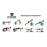 Мяч для фитнеса и гимнастики Power System PS-4018 85cm Black