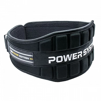 Неопреновый пояс для тяжелой атлетики Power System Neo Power PS-3230 Black/Yellow M