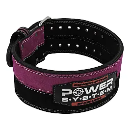 Пояс для пауэрлифтинга Power System PS-3850 Strong Femme Black/Pink S
