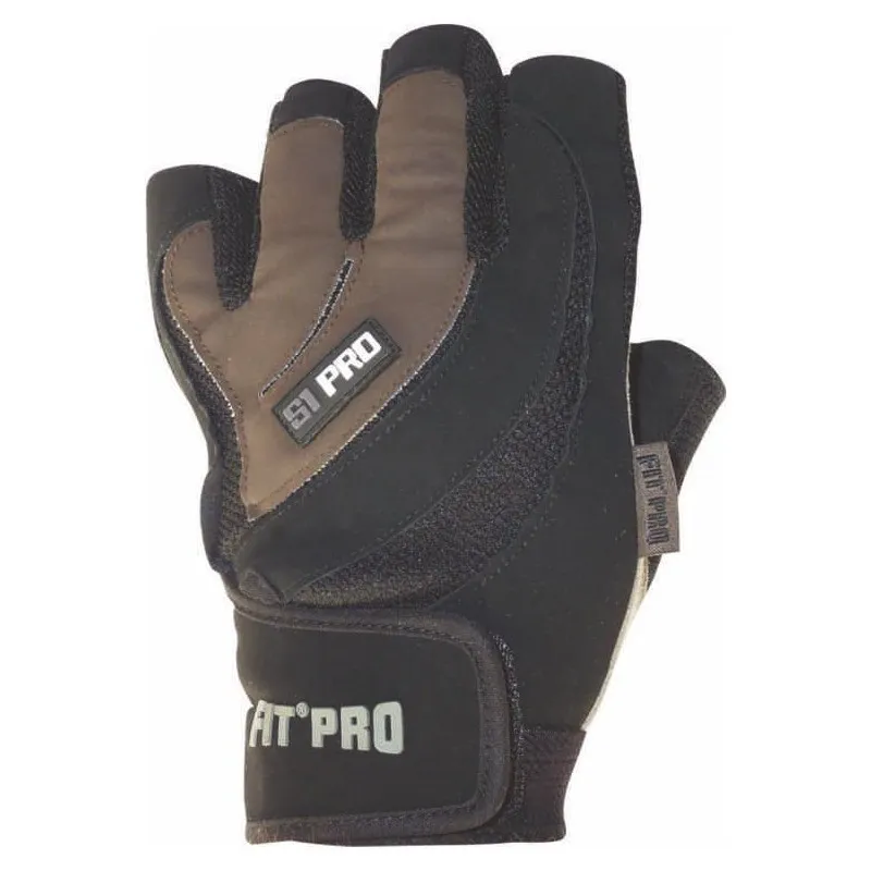 Перчатки для тяжелой атлетики Power System S1 Pro FP-03 Black/Brown XS
