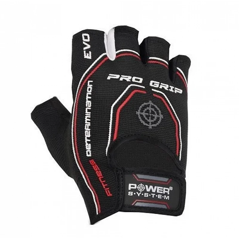 Перчатки для фитнеса и тяжелой атлетики Power System Pro Grip EVO PS-2250E Black XXL