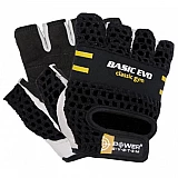 Перчатки для фитнеса и тяжелой атлетики Power System Basic EVO PS-2100 Black Yellow Line M