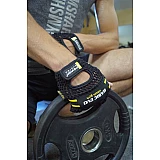 Перчатки для фитнеса и тяжелой атлетики Power System Basic EVO PS-2100 Black Yellow Line L