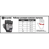 Перчатки для фитнеса и тяжелой атлетики Power System Basic EVO PS-2100 Black Red Line L