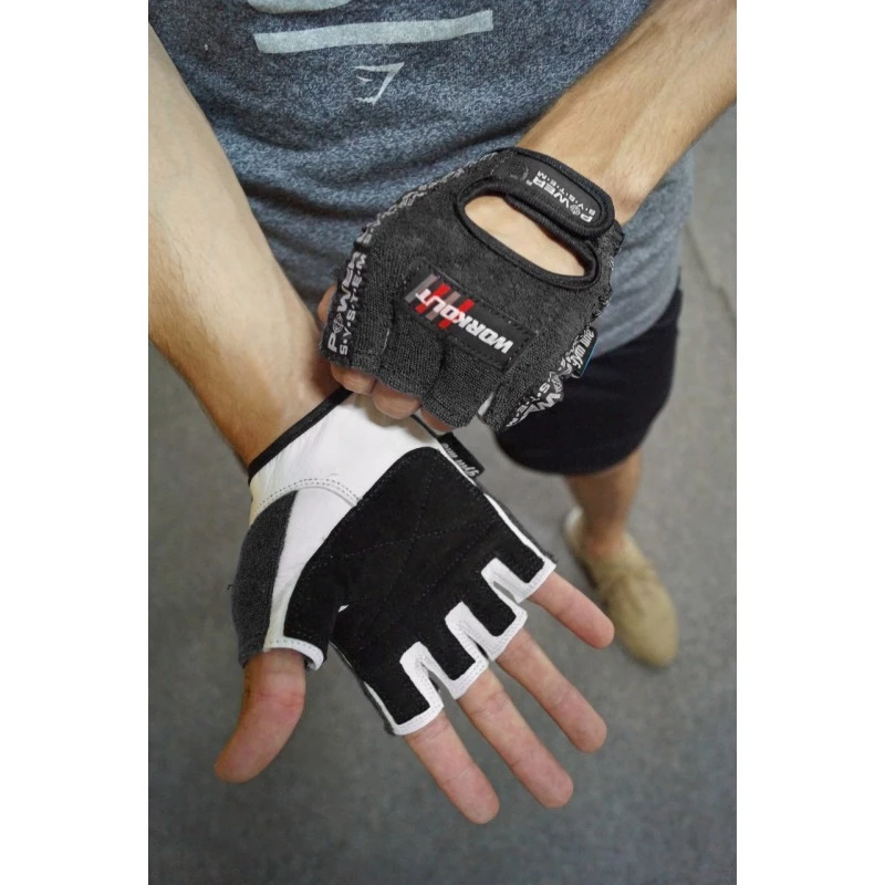 Перчатки для фитнеса и тяжелой атлетики Power System Workout PS-2200 Black XS