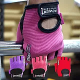 Перчатки для фитнеса и тяжелой атлетики Power System Pro Grip PS-2250 Red M