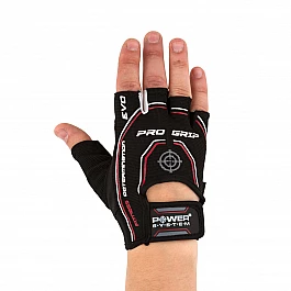 Перчатки для фитнеса и тяжелой атлетики Power System Pro Grip EVO PS-2250E Black M