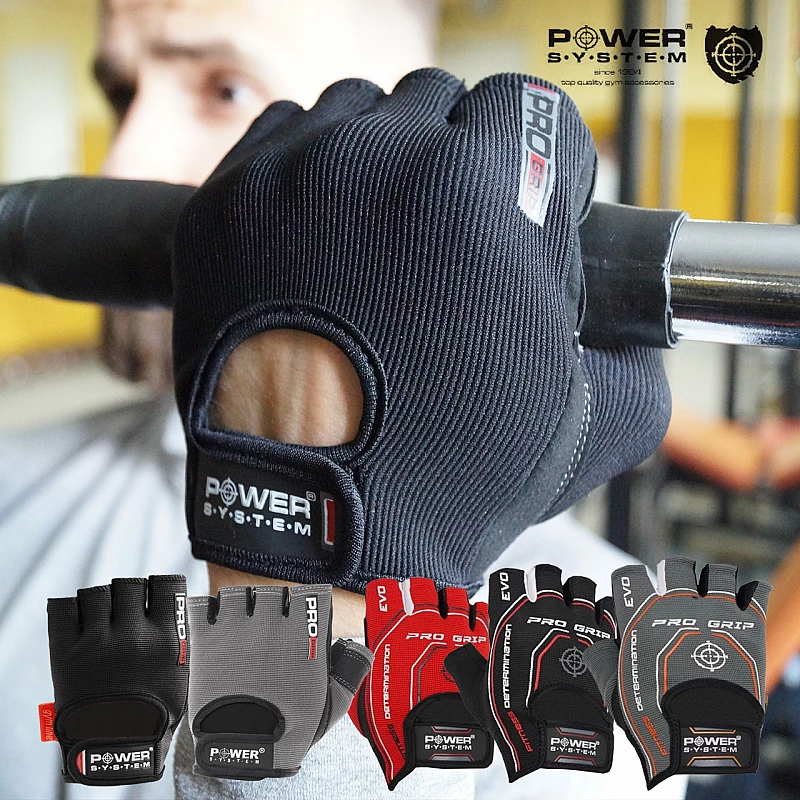 Перчатки для фитнеса и тяжелой атлетики Power System Pro Grip EVO PS-2250E Black M