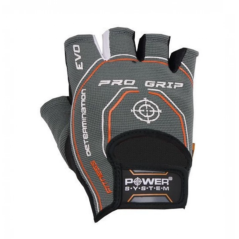 Перчатки для фитнеса и тяжелой атлетики Power System Pro Grip EVO PS-2250E Grey XL