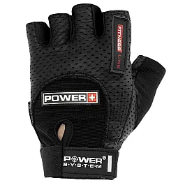 Перчатки для фитнеса и тяжелой атлетики Power System Power Plus PS-2500 Black L