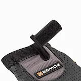 Перчатки для фитнеса и тяжелой атлетики Power System Power Plus PS-2500 Black/Grey L