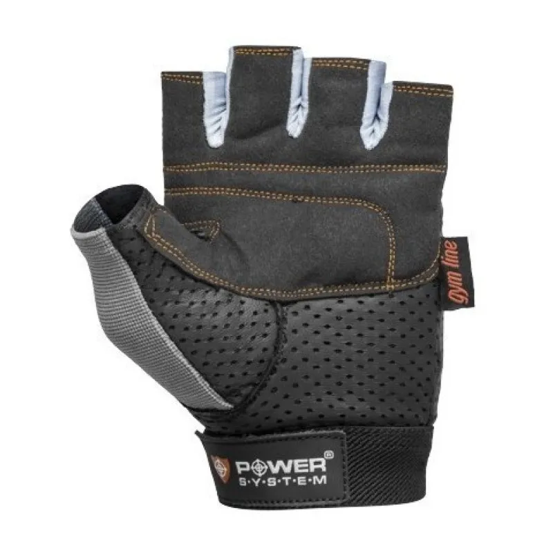 Перчатки для фитнеса и тяжелой атлетики Power System Power Plus PS-2500 Black/Grey XXL