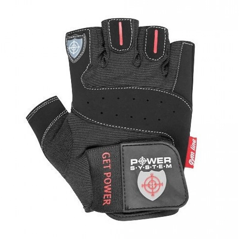 Перчатки для фитнеса и тяжелой атлетики Power System Get Power PS-2550 Black XL