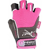 Перчатки для фитнеса и тяжелой атлетики Power System Woman’s Power PS-2570 женские Pink M