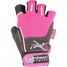 Перчатки для фитнеса и тяжелой атлетики Power System Woman’s Power PS-2570 женские Pink M