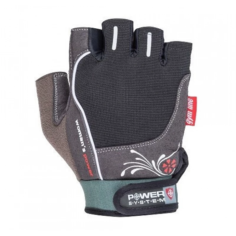 Перчатки для фитнеса и тяжелой атлетики Power System Woman’s Power PS-2570 женские Black XL