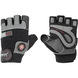 Перчатки для фитнеса и тяжелой атлетики Power System Easy Grip PS-2670 Black/Grey XS