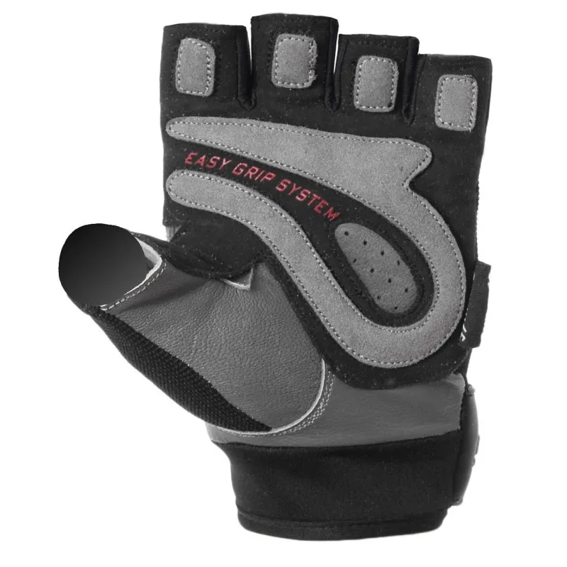 Перчатки для фитнеса и тяжелой атлетики Power System Easy Grip PS-2670 Black/Grey L