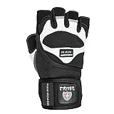 Перчатки для фитнеса и тяжелой атлетики Power System Raw Power PS-2850 Black/White M