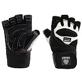 Перчатки для фитнеса и тяжелой атлетики Power System Raw Power PS-2850 Black/White L