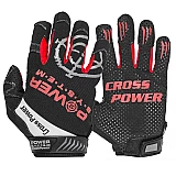 Перчатки для кроссфита с длинным пальцем Power System Cross Power PS-2860 Black/Red S
