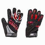 Перчатки для кроссфита с длинным пальцем Power System Cross Power PS-2860 Black/Red M