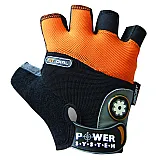 Перчатки для фитнеса и тяжелой атлетики Power System Fit Girl Женские PS-2900 Black/Orange S