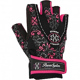 Перчатки для фитнеса и тяжелой атлетики Power System Classy Женские PS-2910 Pink XS
