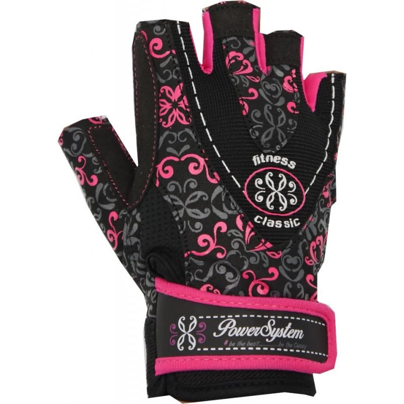Перчатки для фитнеса и тяжелой атлетики Power System Classy Женские PS-2910 Pink XS