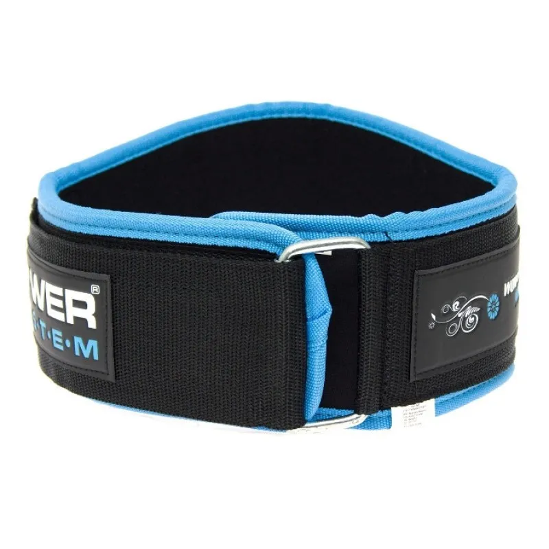 Неопреновый пояс для тяжелой атлетики Power System Woman’s Power PS-3210 Blue XS