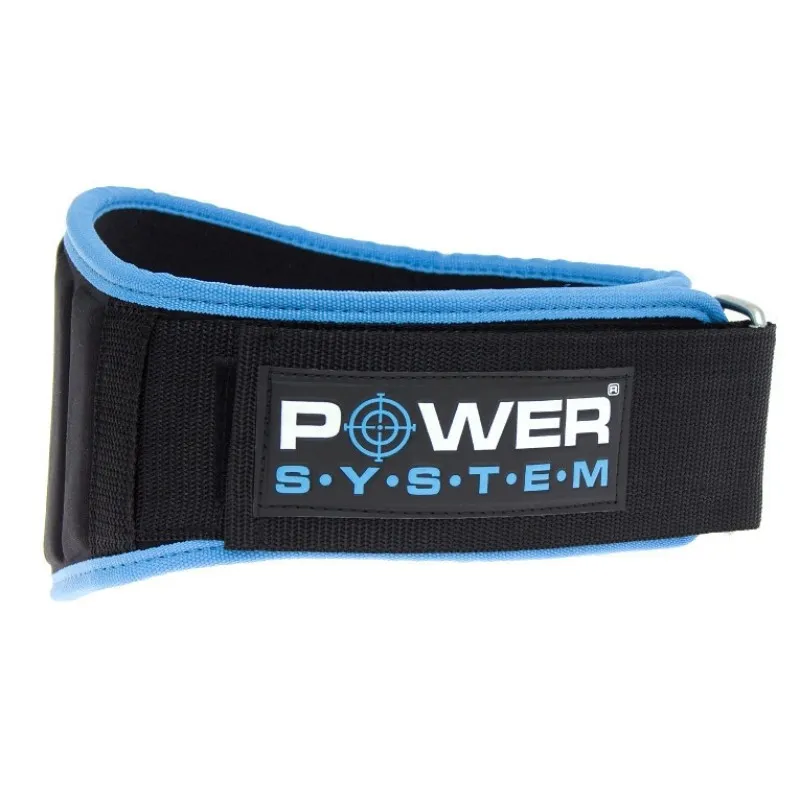 Неопреновый пояс для тяжелой атлетики Power System Woman’s Power PS-3210 Blue M