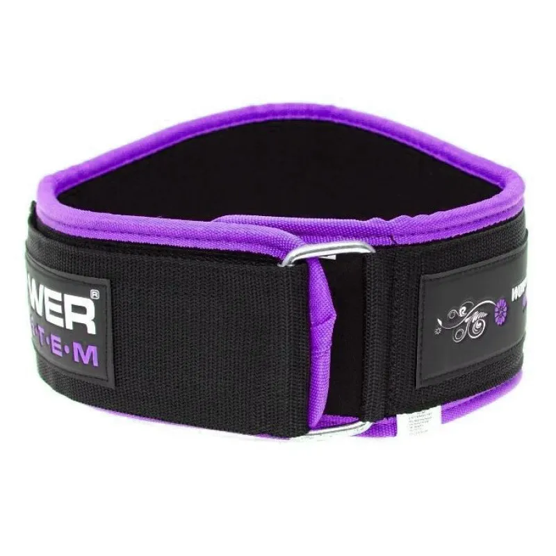 Неопреновый пояс для тяжелой атлетики Power System Woman’s Power PS-3210 Purple M