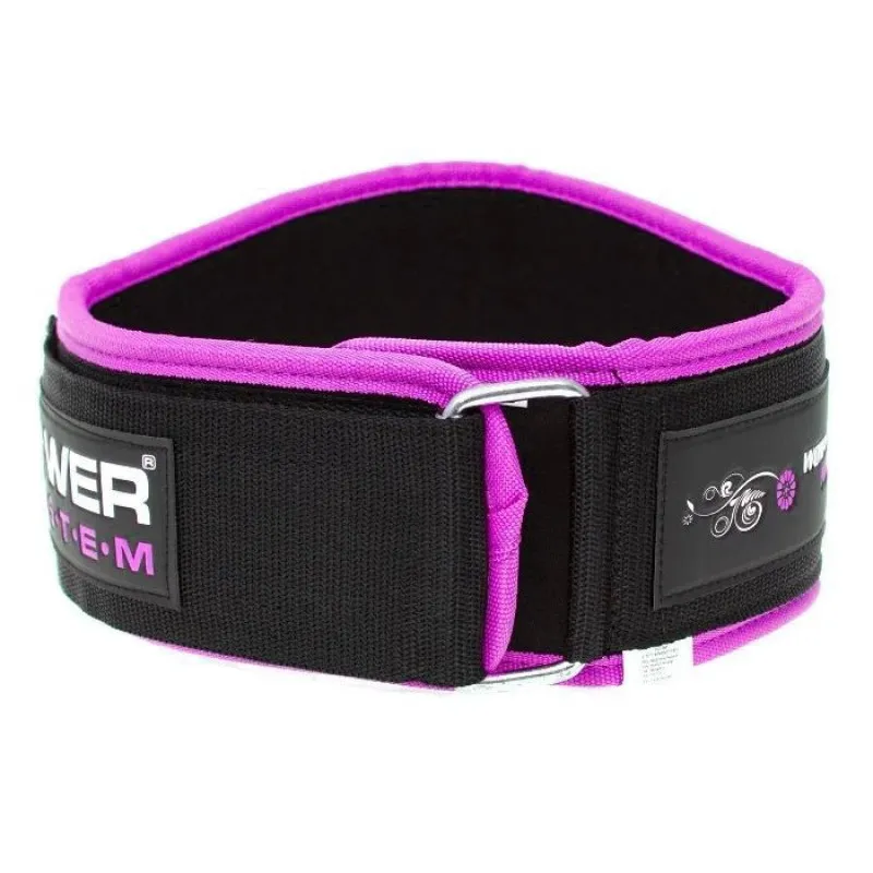 Неопреновый пояс для тяжелой атлетики Power System Woman’s Power PS-3210 Pink XS