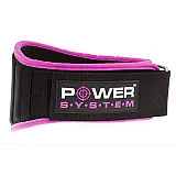 Неопреновый пояс для тяжелой атлетики Power System Woman’s Power PS-3210 Pink S