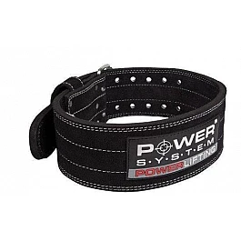 Пояс для пауэрлифтинга Power System Power Lifting PS-3800 Black L
