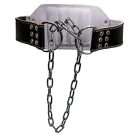 Пояс для отягощений Power System Dipping Pro PS-3820 Black Yellow Line