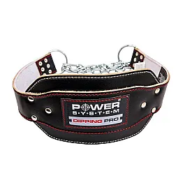 Пояс для отягощений Power System Dipping Pro PS-3820 Black Red Line