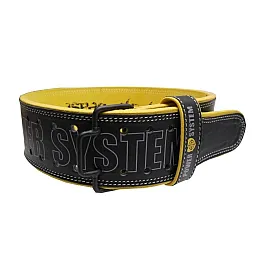 Пояс для тяжелой атлетики Power System Beast PS-3830 Black/Yellow M