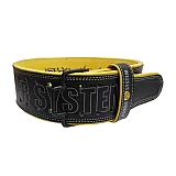 Пояс для тяжелой атлетики Power System Beast PS-3830 Black/Yellow XL