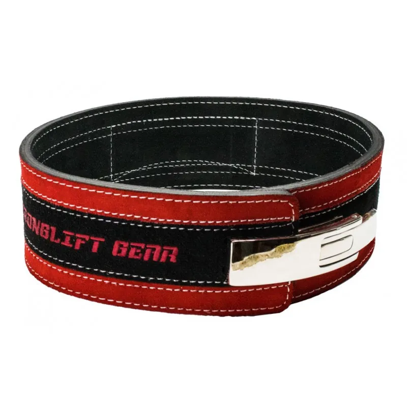 Пояс для тяжелой атлетики Power System Stronglift PS-3840 Black/Red