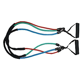 Эспандер трубчатый со съемными ручками Power System PS-4008  Power Expander Set