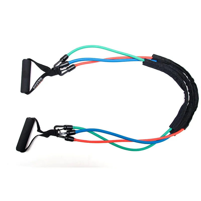 Эспандер трубчатый со съемными ручками Power System PS-4008  Power Expander Set