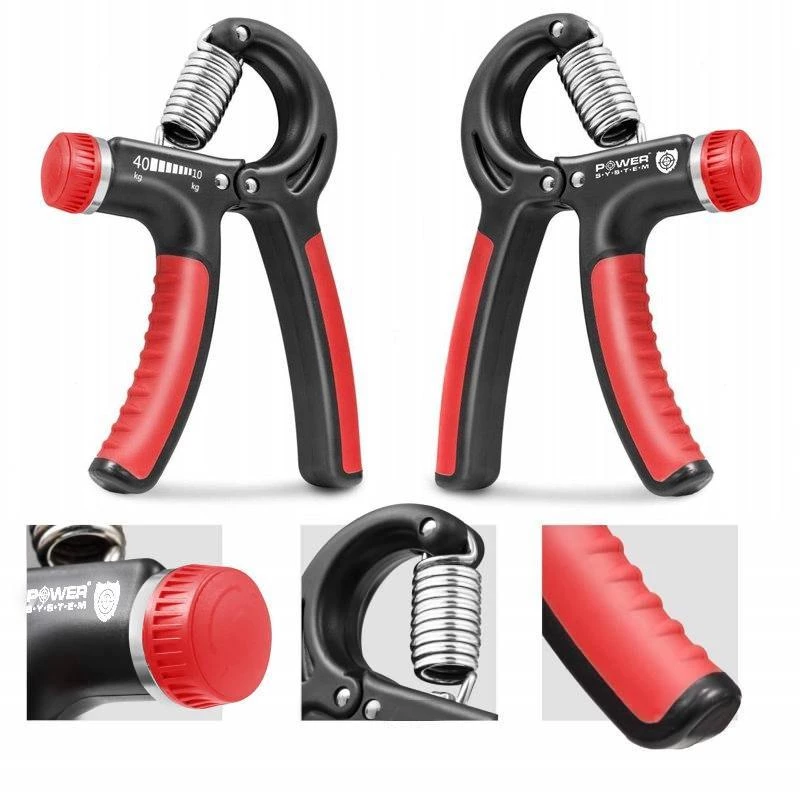 Эспандер кистевой пружинный ножницы Power System PS-4021 Power Hand Grip Black