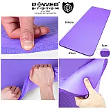 Коврик для йоги и фитнеса Power System PS-4017 Fitness-Yoga Mat Purple