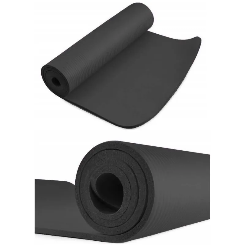 Коврик для йоги и фитнеса Power System PS-4017 Fitness-Yoga Mat Black