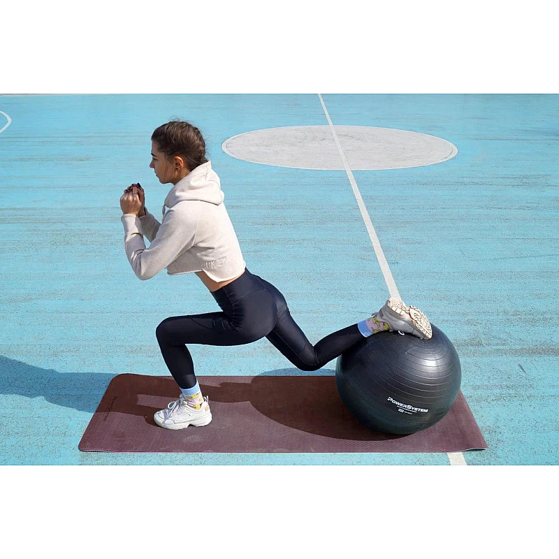 Коврик для йоги и фитнеса Power System Yoga Mat Premium PS-4060 Purple