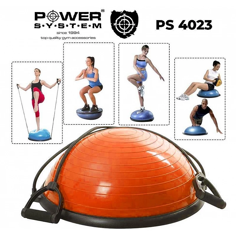Балансировочная платформа Power System Balance Ball Set PS-4023 Orange