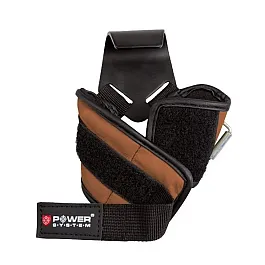 Крюки для тяги на запястья Power System Hooks PS-3300 Brown XL