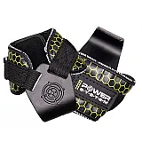 Крюки для тяги на запястья Power System Hooks V2 PS-3360 Black/Yellow L